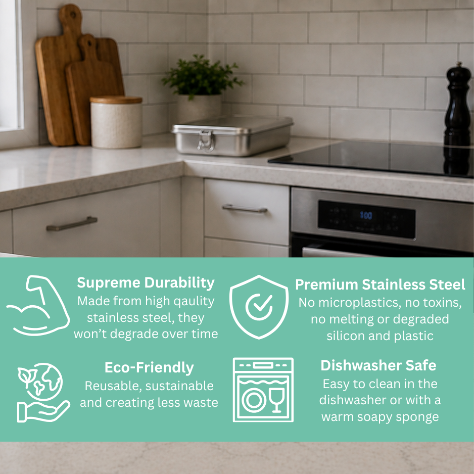 SimplyEco™ Stainless Steel Lunch Box