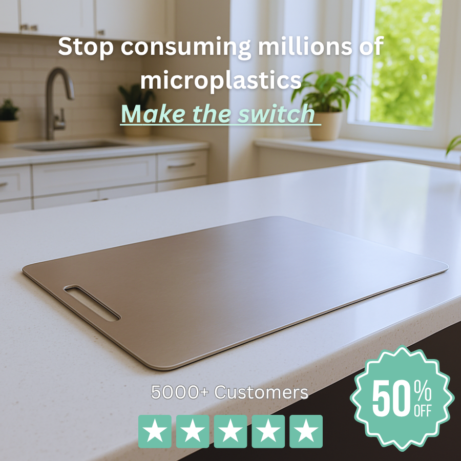 SimplyEco™ Premium Stainless Steel Chopping Board