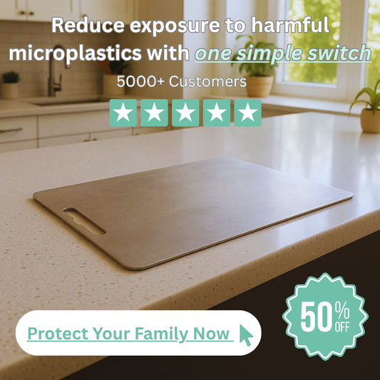 SimplyEco™ Premium Stainless Steel Chopping Board